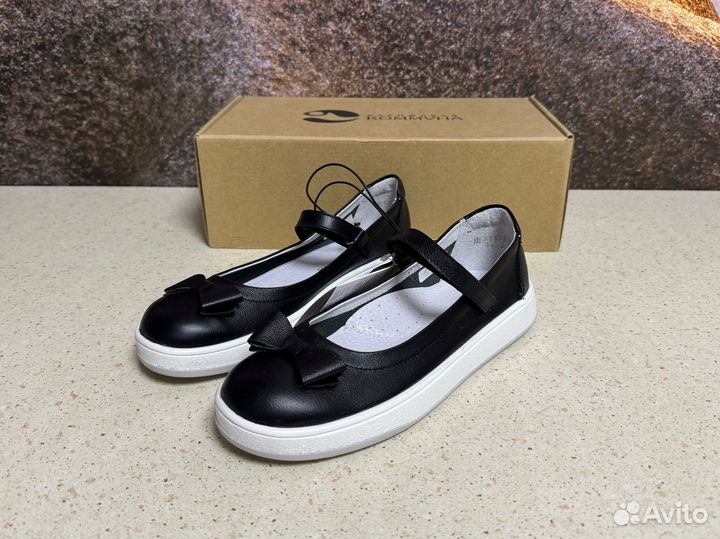 Новые кожаные балетки 34 размер