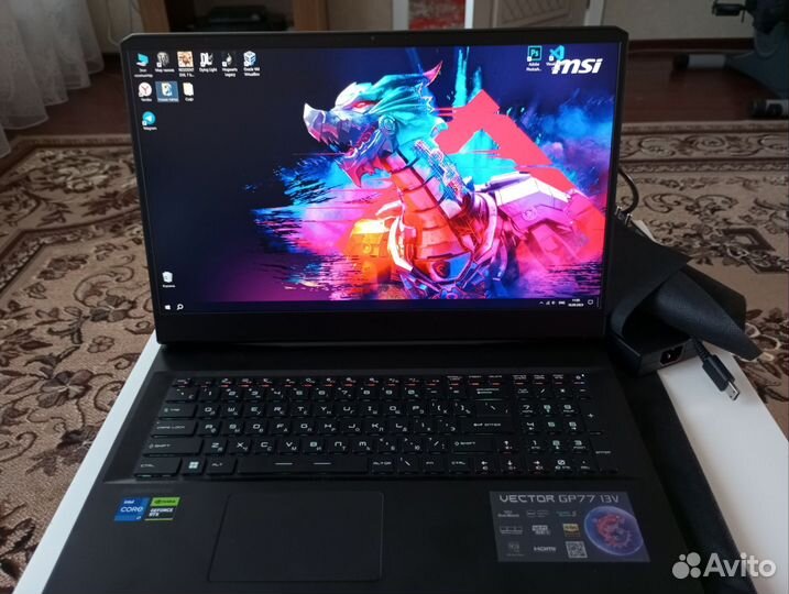 Игровой ноутбук msi Vector GP77