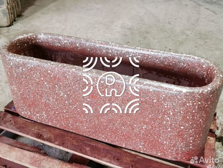 Вазон бетонный сицилия напрямую с цеха