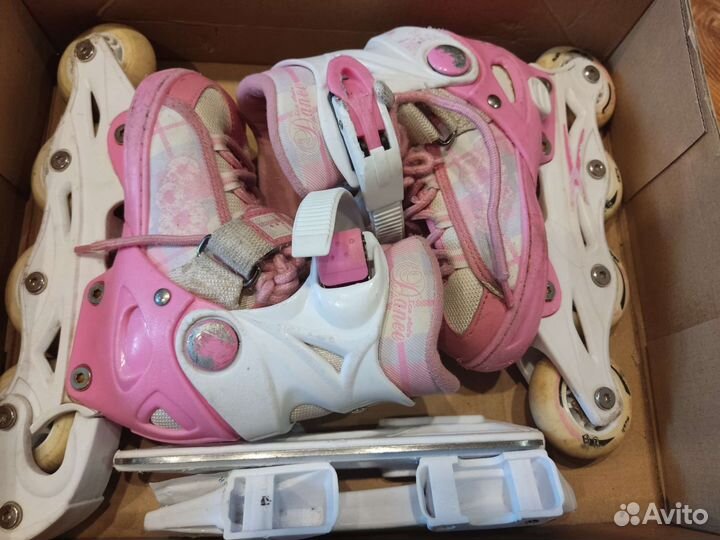 Ролики (коньки) универсальные раздвижные