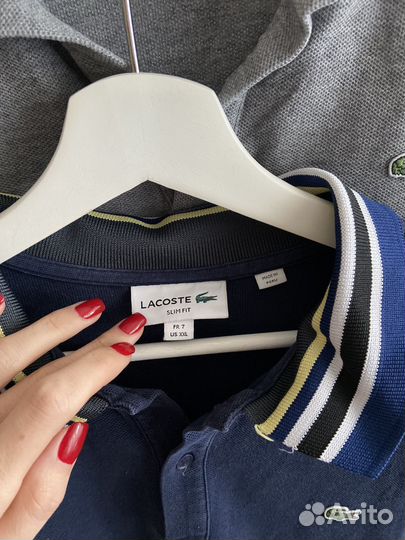 Поло lacoste