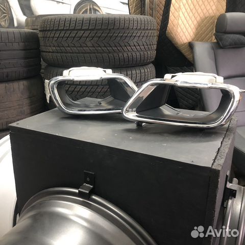 Накладки на выхлопную трубу BMW