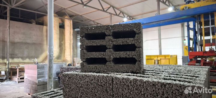 Керамзитобетонный блок