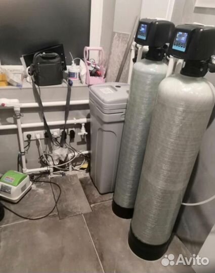 Замена засыпки, система очистки воды, водоподготовка