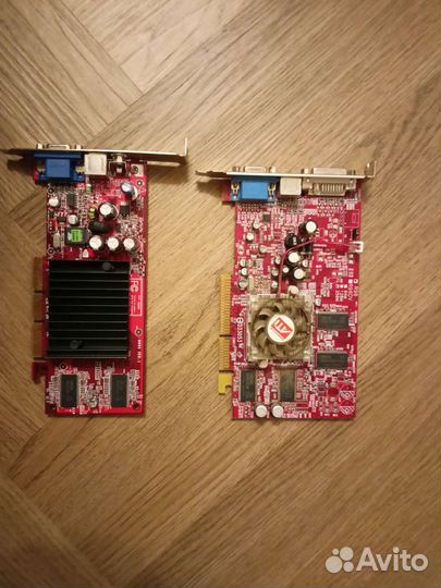 Видеокарты agp-8x PCI-e