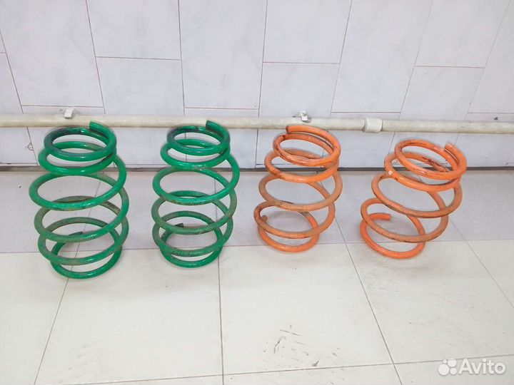 Пружины с занижением на toyota camry 50