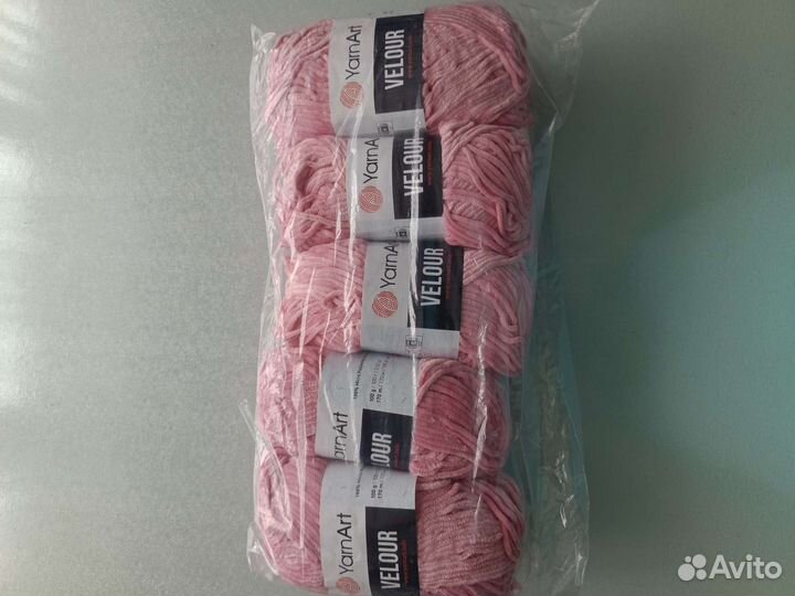 Велюровая пряжа