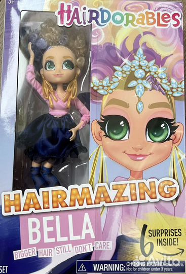 Кукла hairdorables bella
