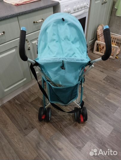 Прогулочная коляска трость бу