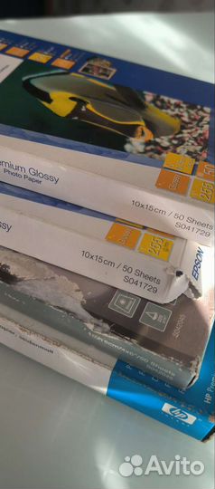 Фотобумага epson, hp