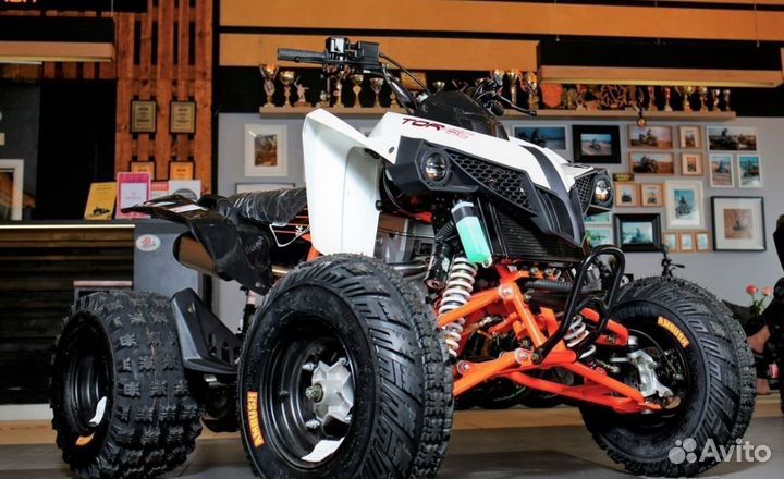 Квадроцикл Kayo Tor-3 C черно-белый