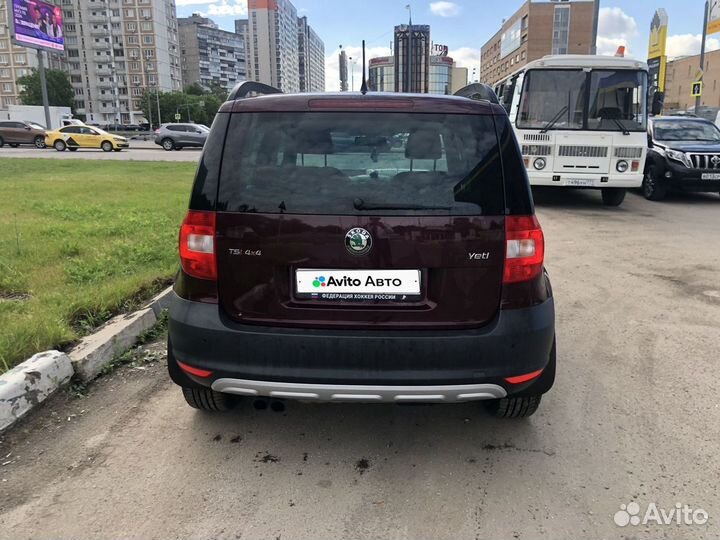 Skoda Yeti 1.8 AMT, 2012, 93 300 км