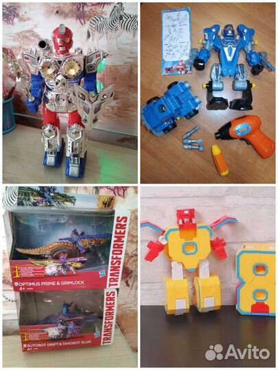 Роботы, фигуры, конструктор