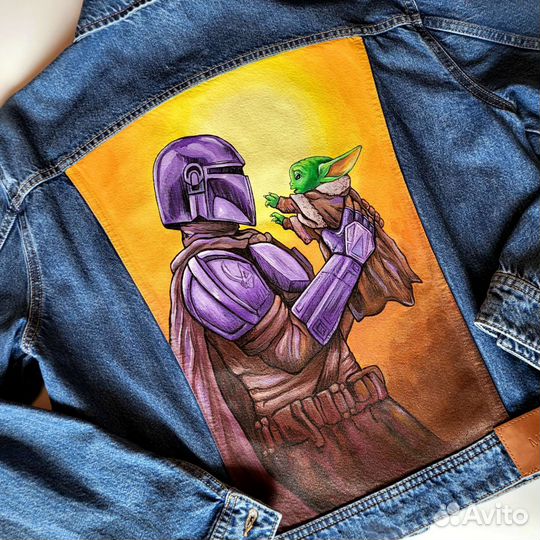 Кастом, роспись одежды, косухи, джинсовки, сумки