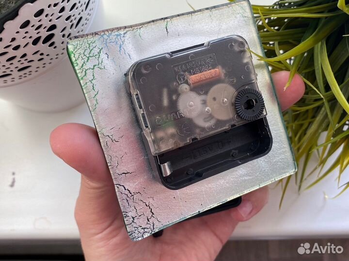 Часы настольные муранское стекло италия