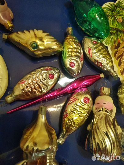 Елочные игрушки СССР