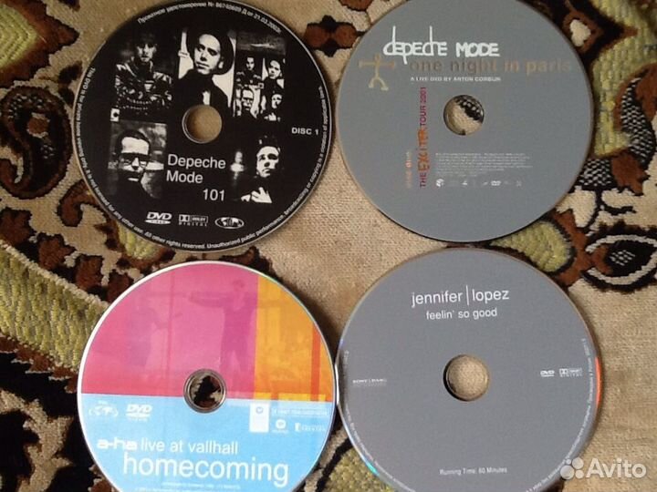 DVD - концерты - клипы