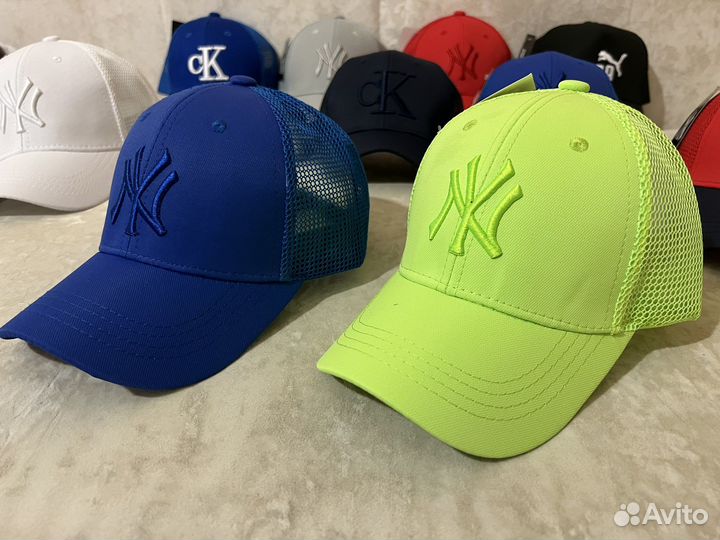 Небольшие кепки на мальчика девочку с сеточкой