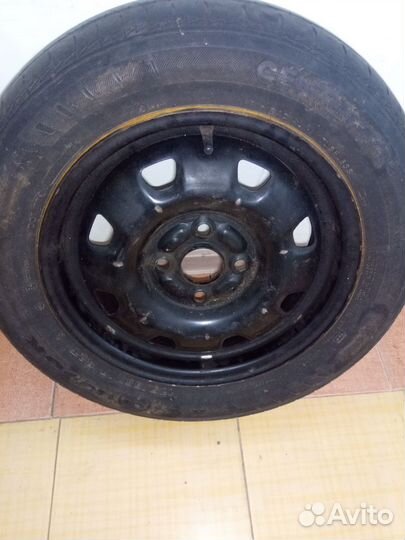 Колесо с диском 175 65 R14 летняя бу