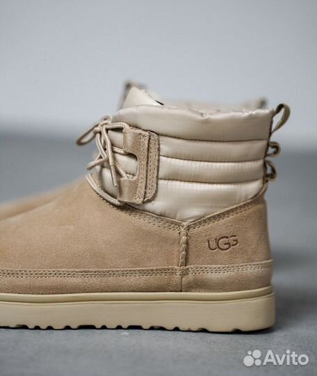 Угги с галошами Ugg Classic Mini Lace-Up