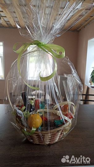 Букет сухофруктов и зефира