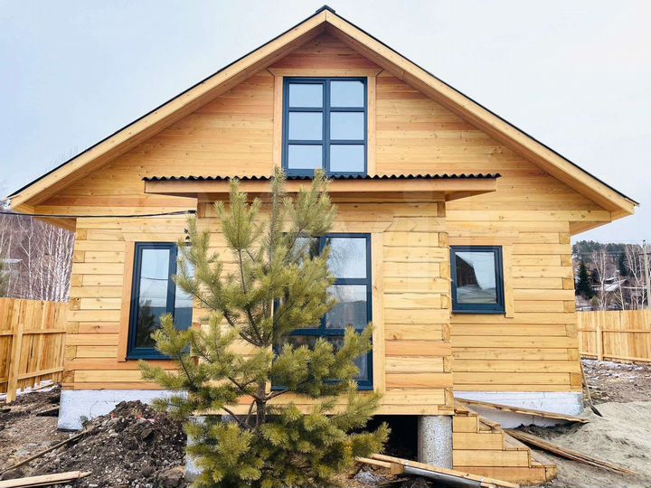 Дом 134,5 м² на участке 6,3 сот.