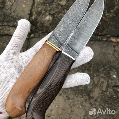 Нож финка, якутский, складной, охотничий