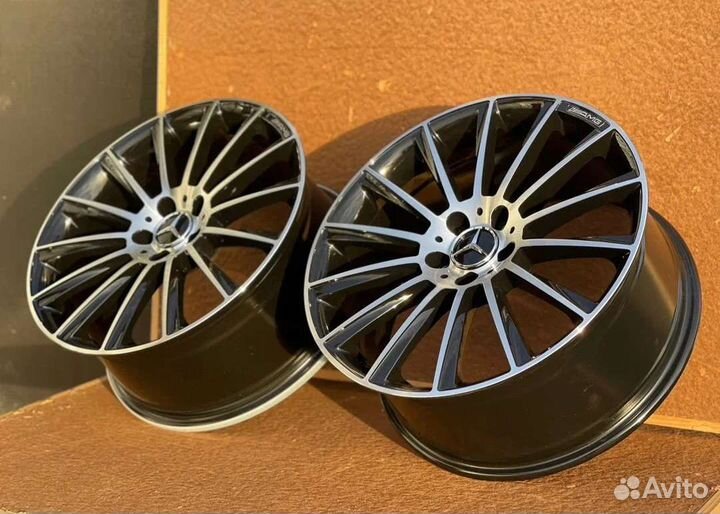 Диски разноширокие на Mercedes-Benz AMG R19 5*112