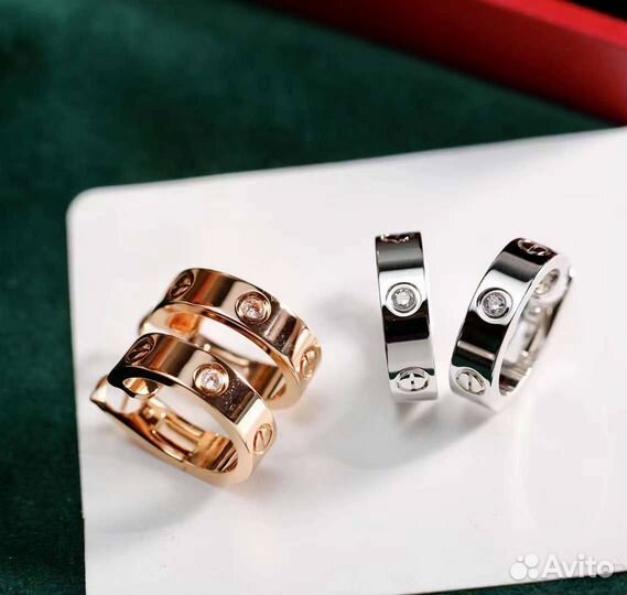 Серьги Cartier