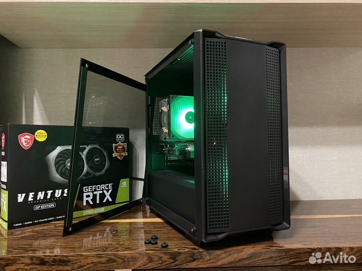 Ировой пк Ryzen 5, RTX 2060 Super, 16Gb DDR4, SSD