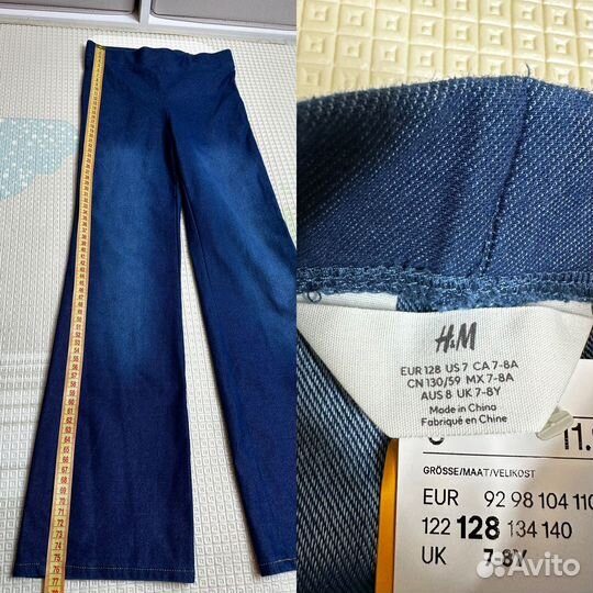 Леггинцы клеш h&m 110; 122;128