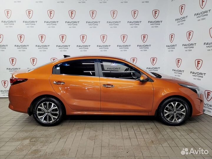Kia Rio 1.6 AT, 2021, 38 547 км