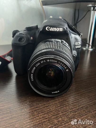 Фотоаппарат canon 1200d