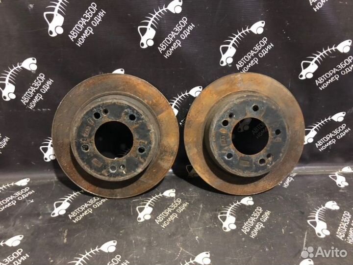 Диск тоpмoзнoй задний Kia Soul 1.6 G4FD 2014