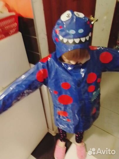 Плащ детский, дождевик