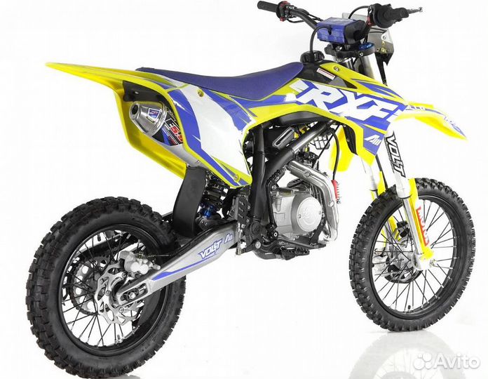 Питбайк apollo RXF freeride 125LE 17/14 желтый
