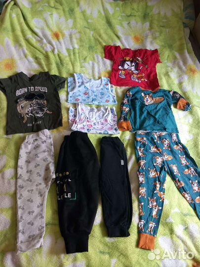 Вещи пакетом на мальчика 2 года