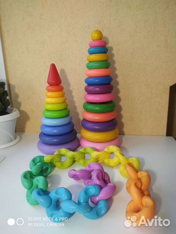 Пирамидка детская 2 шт