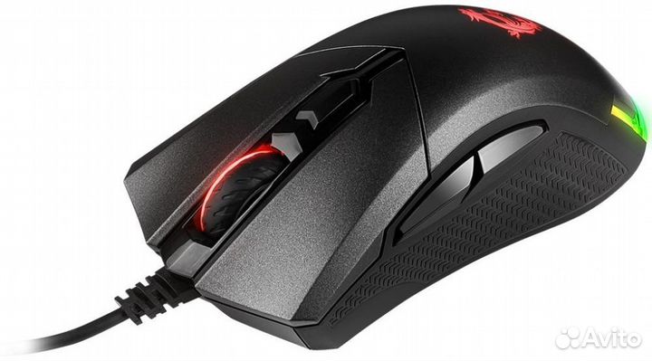 MSI Clutch GM50 проводная (7200dpi) черный (Черный)