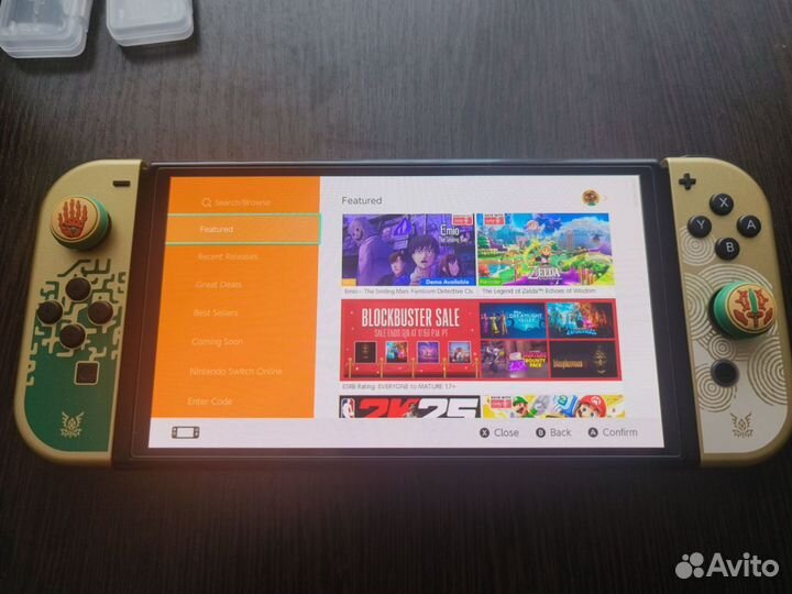 Nintendo Switch Oled The Legend of Zelda edition