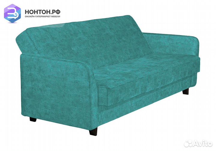 Диван книжка Норд бирюзовый
