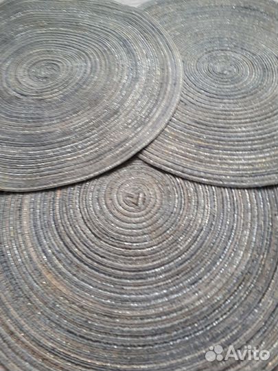 Салфетки сервировочные круглые на стол