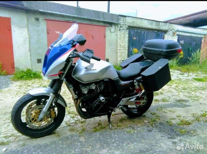 Багажная система с кофрами для honda сб400 втек