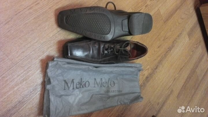 Туфли кожаные Meko Melo