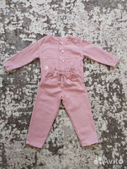 Джинсовый костюм для девочки