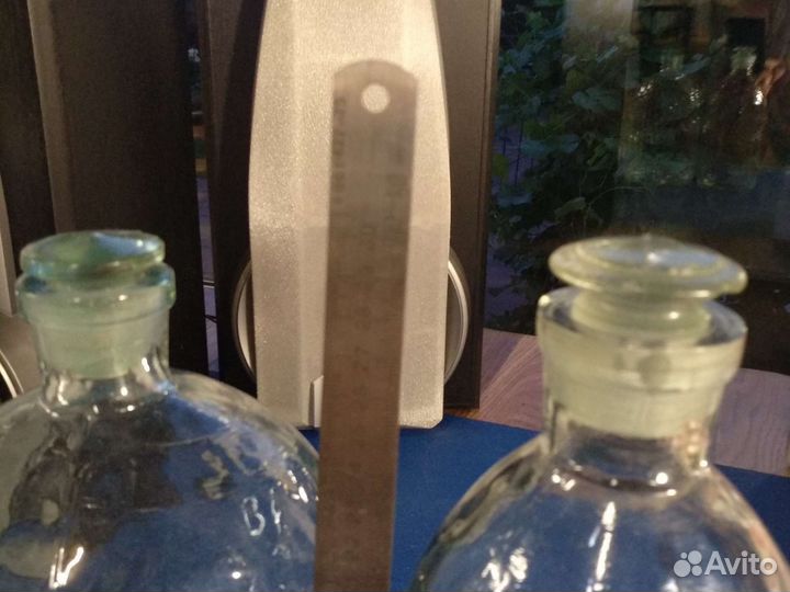 Бутылка бутыль с притертой пробкой