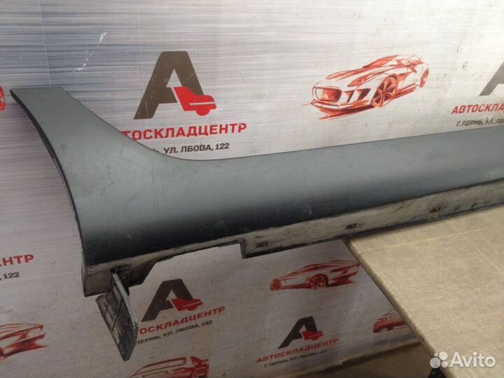 Накладка порога кузова - наружная облицовка правая