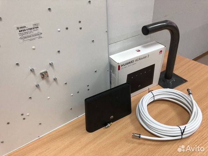 Интернет в частный дом установи сам B311 с Антенно