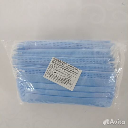 Маска одноразовая медицинская