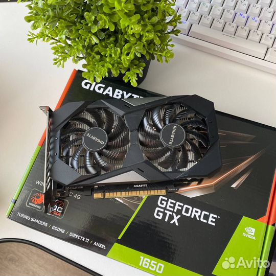 Видеокарта GTX 1650 gddr6